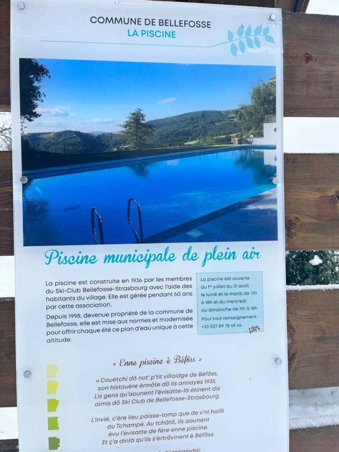 Maison Independante De Montagne En Alsace Bellefosse Екстериор снимка